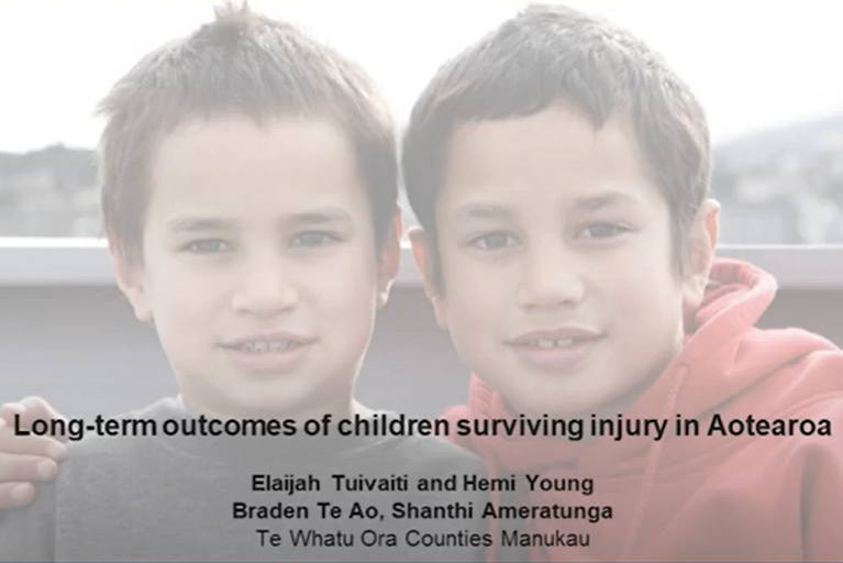 Long term outcomes of paediatric trauma patients. 