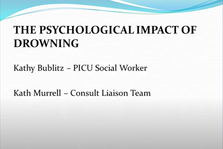 Psychological impact  of drowning